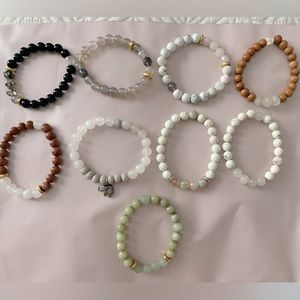 HOMEMADE ENERGY BEAD BRACELETS
